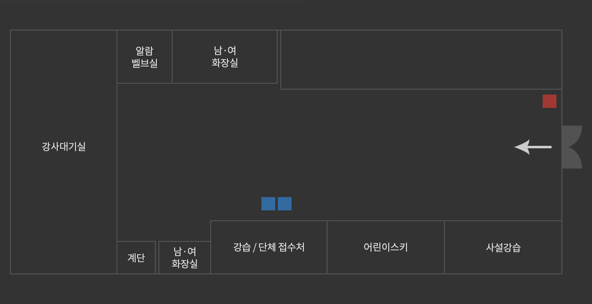 J파크 1층 내부 시설 위치 안내도