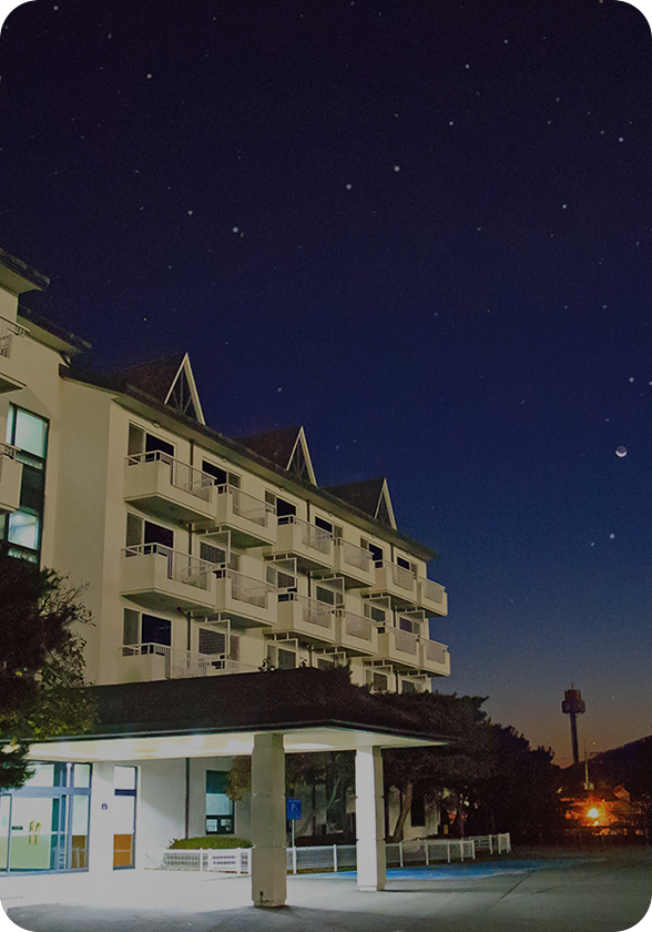 지산리조트 콘도의 외관 전경