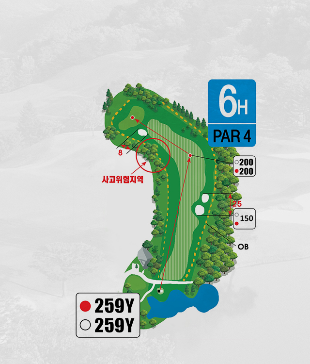 6홀 지도