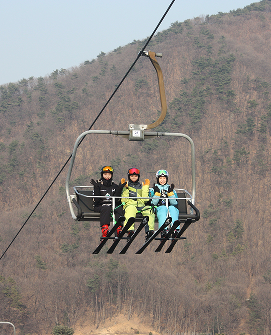 강습전용 리프트 이용